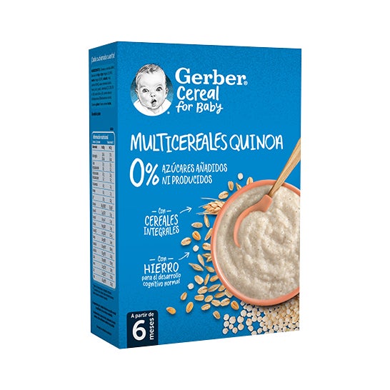 Gerber Cereal Arroz Y Maíz Sin Gluten 250 Gr