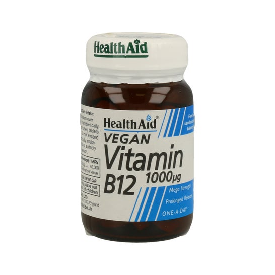 HealthAid Vitamina B12 1 000 Ui 50 comp