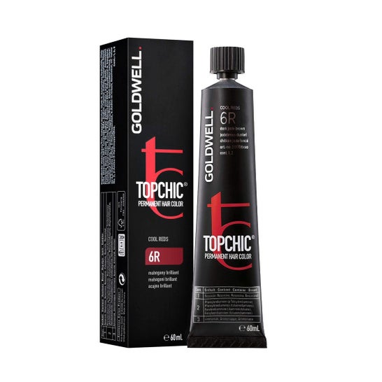 Goldwell Topchic Tinte 6R Caoba Brillante 60 ml