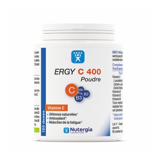 Ergy C 400 Vitamina C in polvere 125g