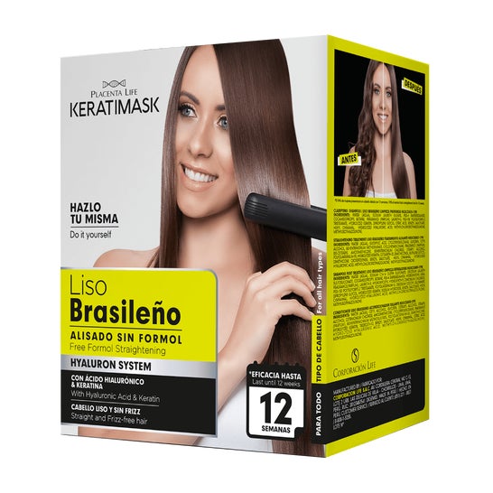 Essere naturale brasiliano Keratimask lisciatura Kit lisciatura Keratimask Formaldeide Free