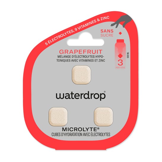 Waterdrop Microlyte Grapefruit 3uds