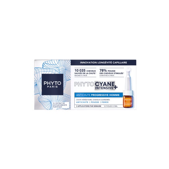 Phytocyane Intensive+ Hombre 12 Ampollas