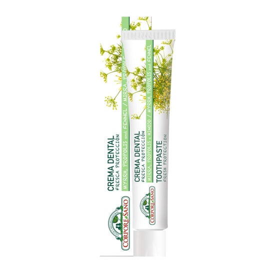 Corpore Healthy Dental Cream With Myrrh Propolis And Fennel 75ml