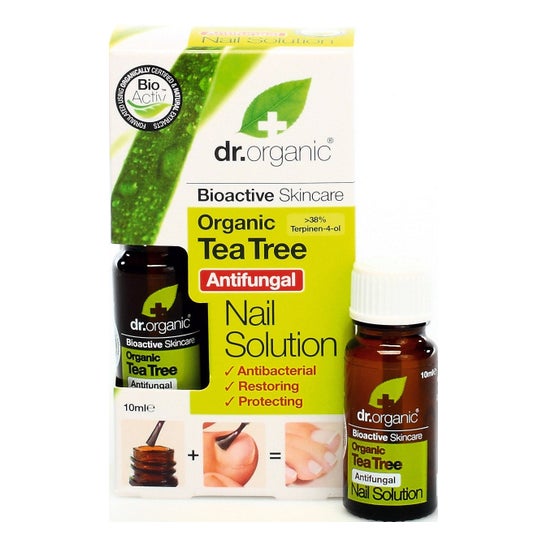 Dr.Organic Solución para uñas Árbol de té 10ml
