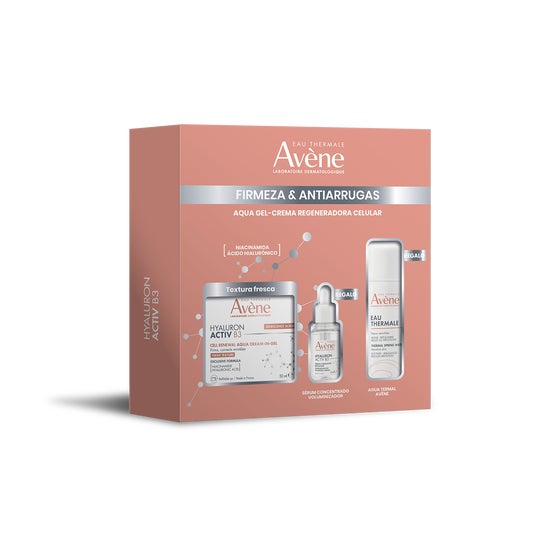 Avène Pack Hyaluron Activ B3 Gel-Crema Regeneradora 50 ml + Sérum 10 ml + Agua Termal 50 ml