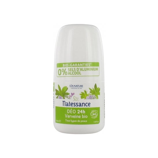 Natessance Organic Deodorant 24H Vervei 50ml