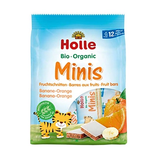 Holle Barritas Mini Plátano & Naranja +12M 100g