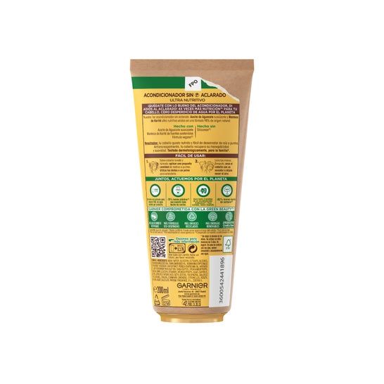 Garnier Acondicionador Sin Aclarado Ultra Nutritivo 200ml