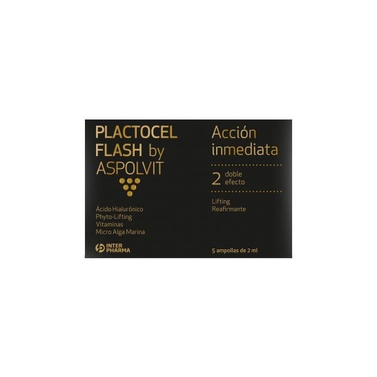 Aspolvit Plactocel Flash 5 Ampollasx2 ml