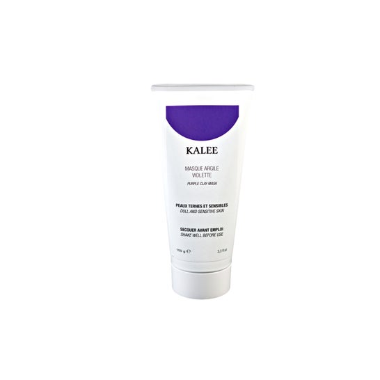 Kalee Violett-Ton-Maske für stumpfe und empfindliche Haut.