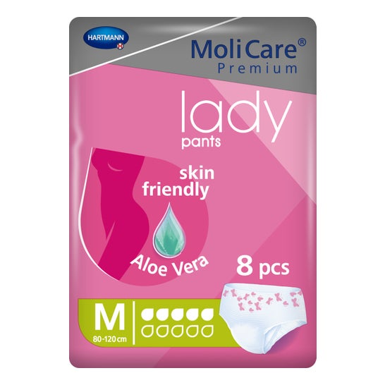 Molicare Lady Pants Talla M 5 Gotas 8 uds