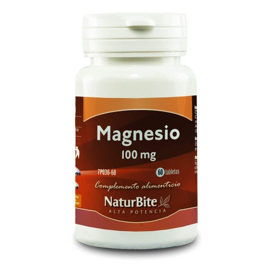 Naturbite Magnesio 100 60comp