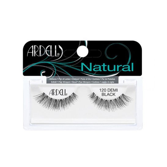 Ardell Natural Pestañas Postizas Nro 120 Demi Zwart 1 Par