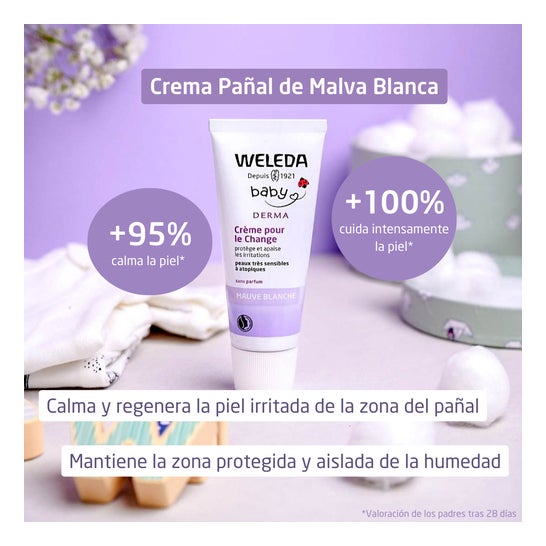 Weleda Baby Derma Crema Pañal de Malva Blanca 50 ml