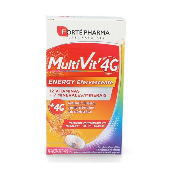 Forté Pharma Multivit Energy Efervescente 30Comp