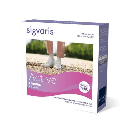 Sigvaris 2 Active Leisure Socks Women Schwarz N XXL 1 Paar