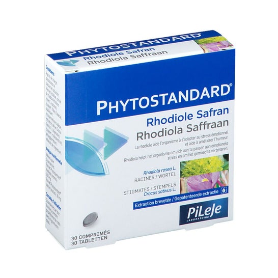 Pileje PhytoPrevent Phytostandard Rhodiole & Safran 30 tablets