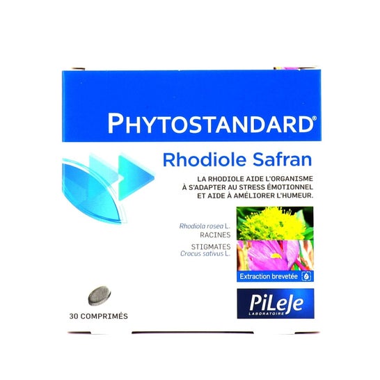 Pileje PhytoPrevent Phytostandard Rhodiole & Safran 30 comprims