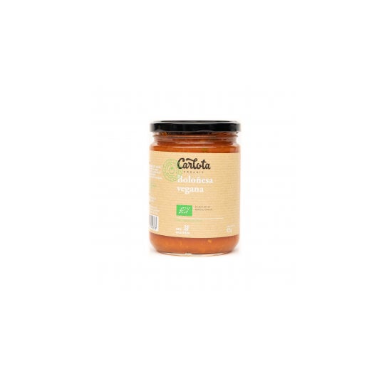 Carlota Organic Boloñesa Vegana 425 g