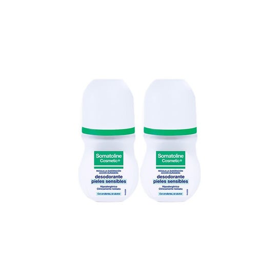 Somatoline ® Desodorante roll-on para pieles sensibles 2x50ml