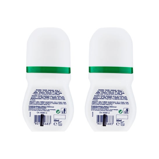 Somatoline ® Desodorante roll-on para pieles sensibles 2x50ml