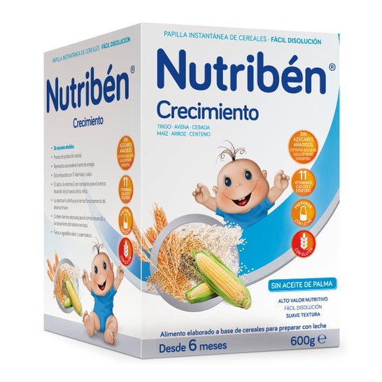 Nutribén® cereales crecimiento 600g