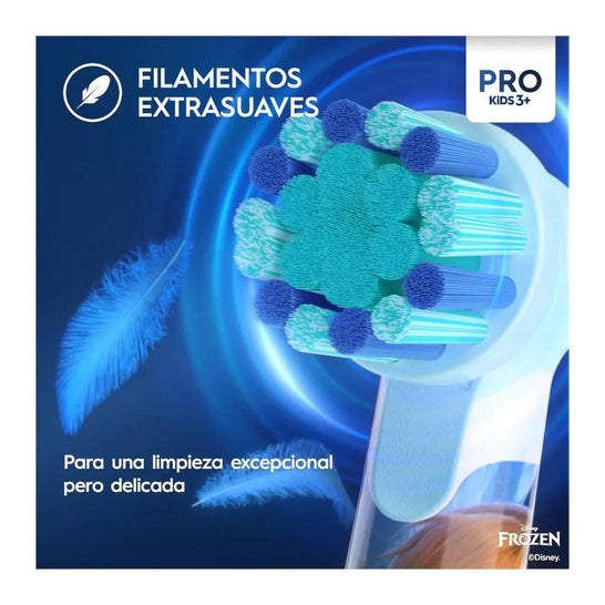 Oral B Cepillo Eléctrico Recargable Infantil Frozen + Estuche Oral B Cepillo Eléctrico Recargable Infantil Frozen + Estuche
