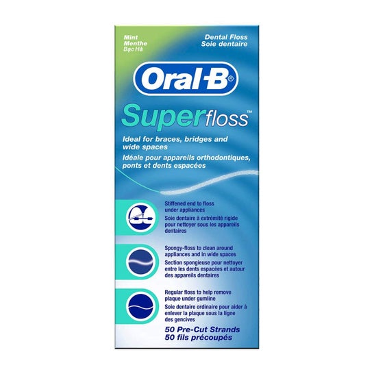 Oral-B Superfloss Menta 50uds