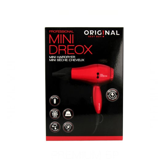 Sinelco Dreox Hair Dryer Mini Red 1pc