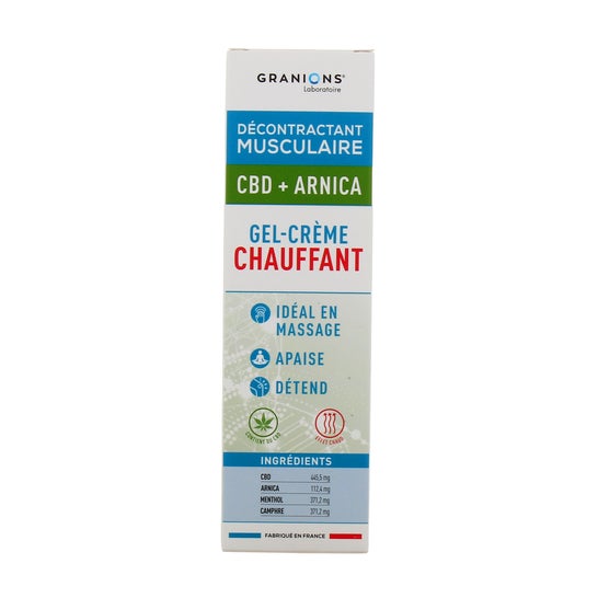 Granions Descontracturante Muscular Gel-Crema Cbd Árnica 75ml