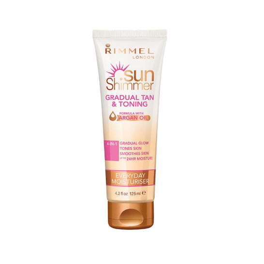 Rimmel Sun Shimmer Progressive Tanning Lotion 125 ml