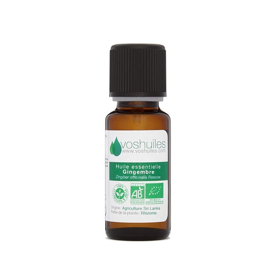 Voshuiles Olio essenziale di zenzero biologico 5ml