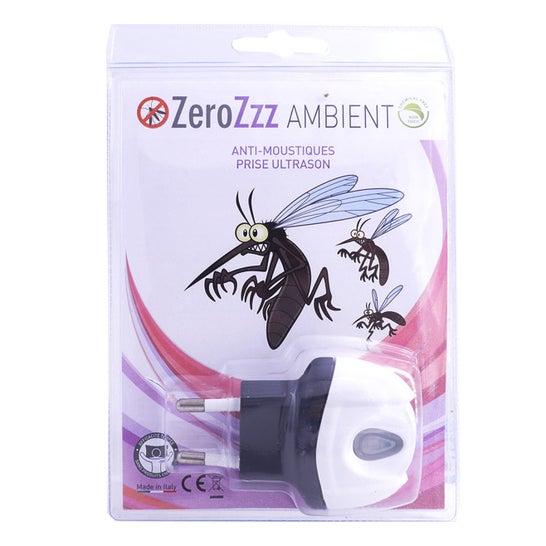 ZeroZZZ Zanzara Ad Ultrasuoni Repellente Socket Ambient 1 Unità
