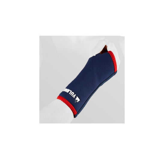 Vulkan muñequera larga clásica 3mm azul Talla S