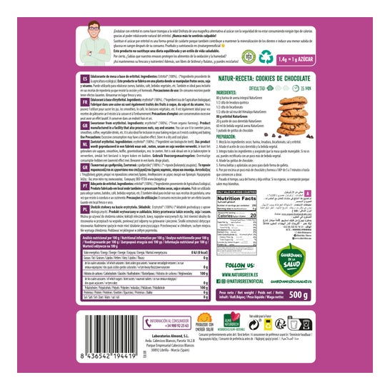 Naturgreen Eritritol Bio 500 g