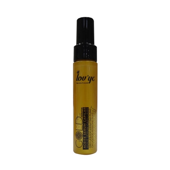 Lov'yc Gold Pure Keratin Liquid Hair Serum Oil 60ml