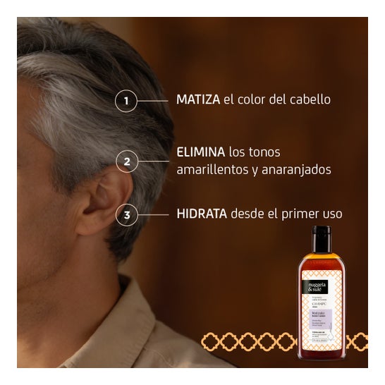 Nuggela & Sulé Champú Matizador Rubios y Grises 250 ml