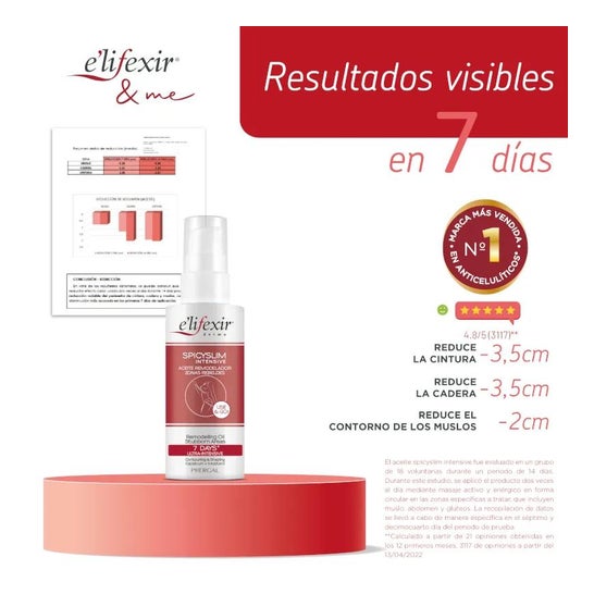 Elifexir Spicyslim Fettverbrennungsanreger-Öl 100ml Elifexir Spicyslim Fettverbrennungsanreger-Öl 100ml