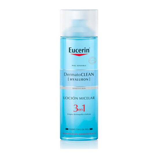 Eucerin® Dermatoclean 3 en 1 solución micelar limpiadora 200ml