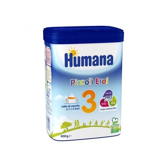 Humana Little Heroes Growth Milk Powder 3 (800g) - Alimentación del bebé