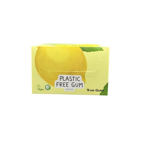 True Gum Sugar-Free Lemon Chewing Gum 24x21 g