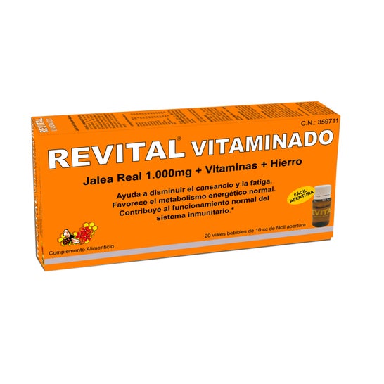 Revital Vitamin Royal Jelly 1000mg 20amp drinkable