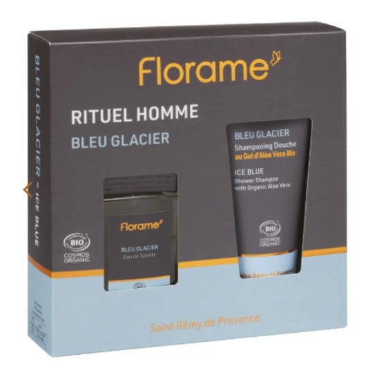 Florame Bleu Glacier Bio Cofre Edt + Champú Ducha