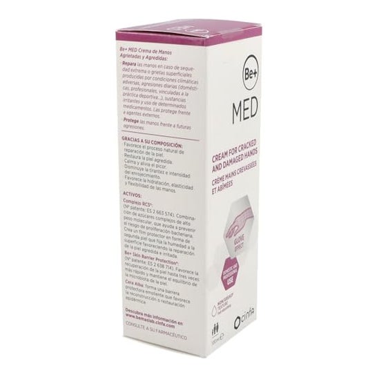 Be+ Med Cream for Chapped Hands 100ml Be+ Med Cream for Chapped Hands 100ml