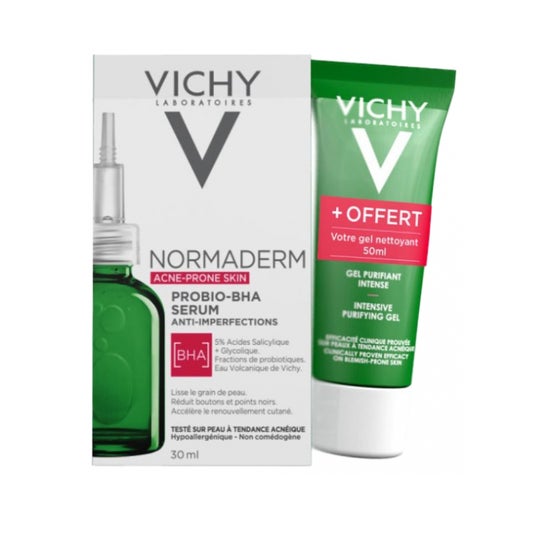 Vichy Normaderm Sérum Probio-BHA 30ml + Gel Purificante Intenso 50ml