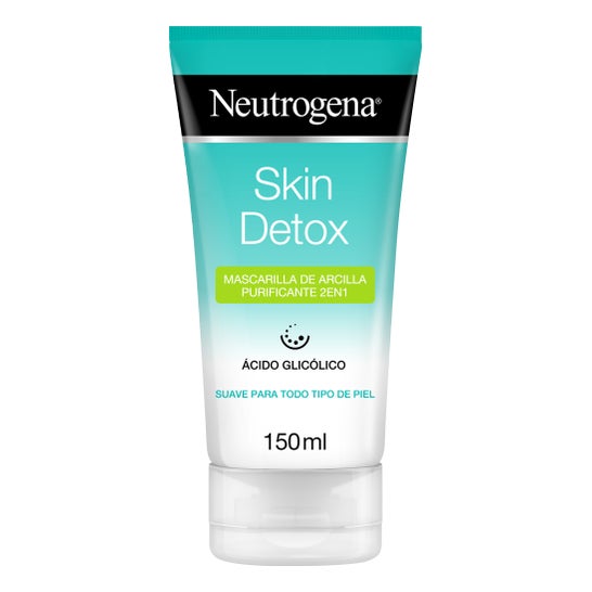 Neutrogena® Skin Detox Mascarilla de Arcilla Purificante 2 en 1 150 ml