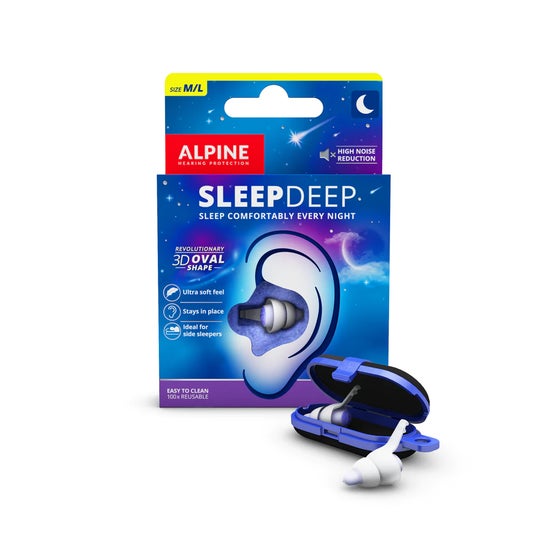 Alpine Sleepdeep 3D ørepropper 1ut