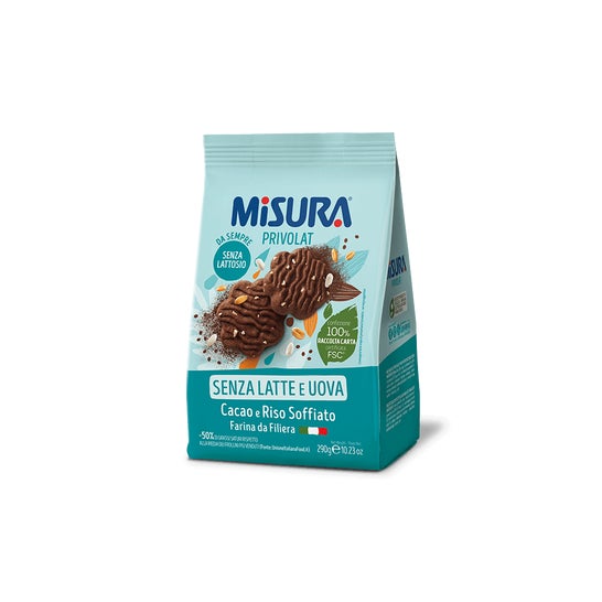 Misura Privolat Galletas con Cacao y Arroz Inflado 290g