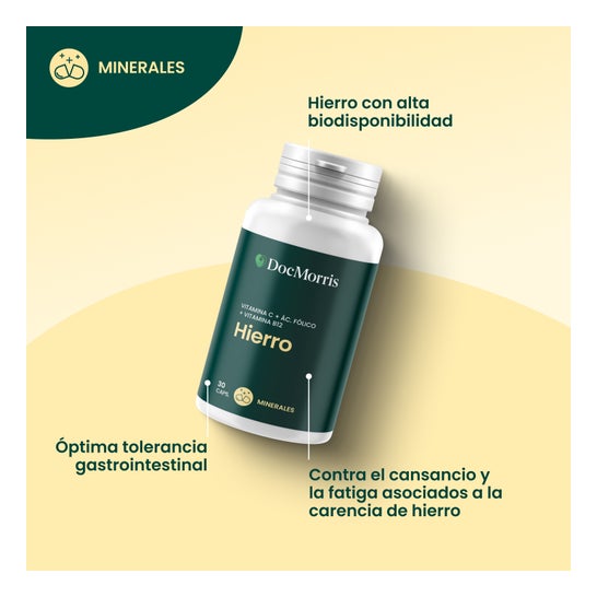 Docmorris Hierro 30 caps